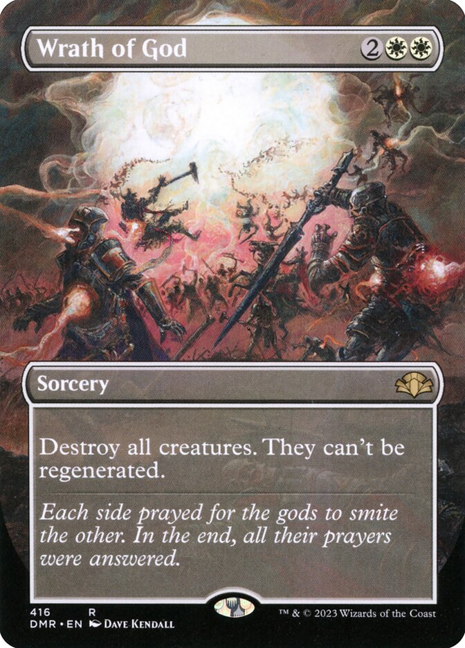 Wrath of God - DMR #416 - Foil