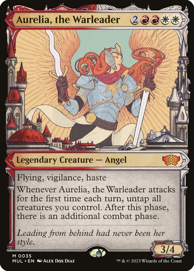Aurelia, the Warleader - MUL #35