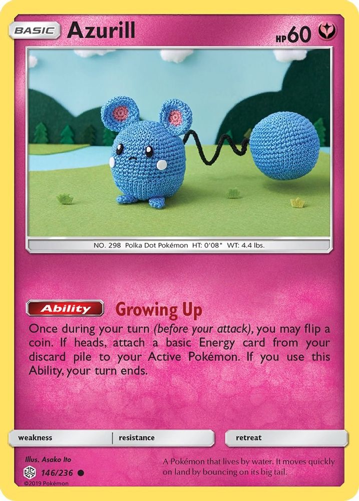 Azurill 146/236 - SM - Cosmic Eclipse