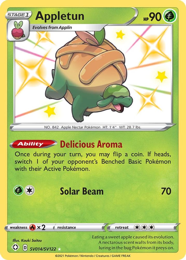 Appletun SV014/SV122 - Shining Fates: Shiny Vault