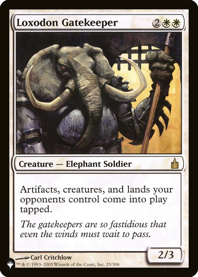 Loxodon Gatekeeper - PLST #RAV-25
