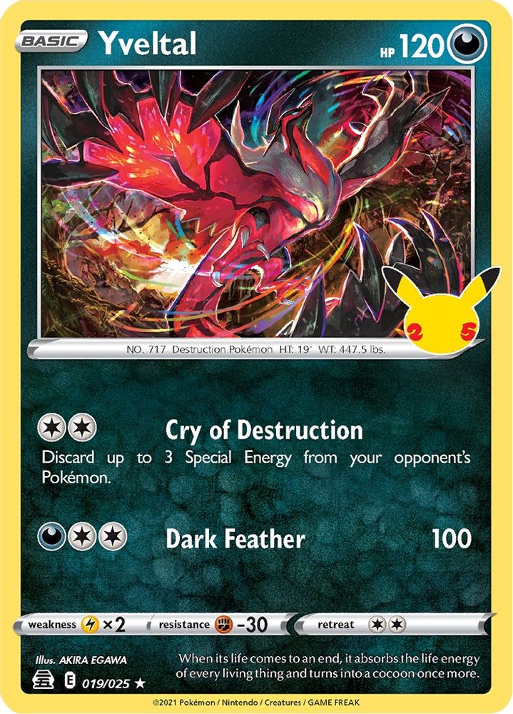 Yveltal 019/025 - Celebrations