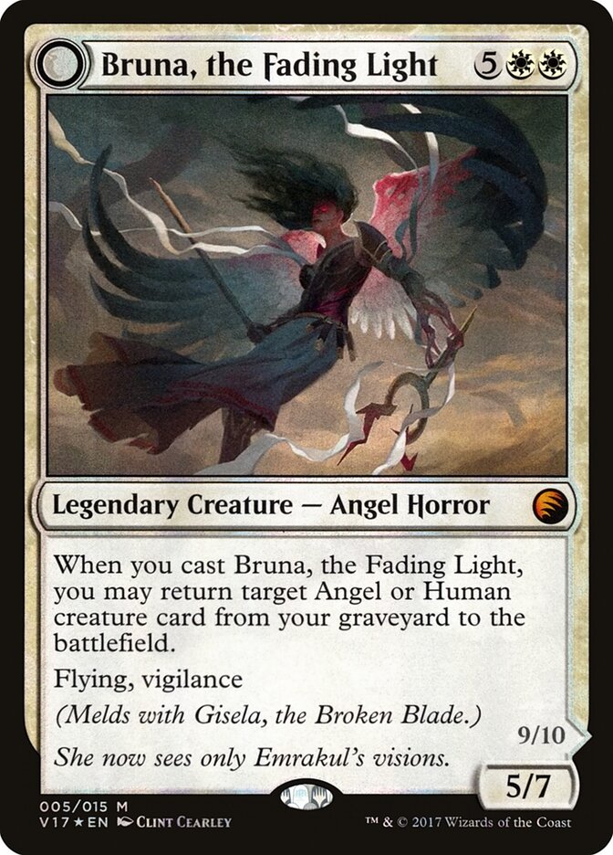 Bruna, the Fading Light // Brisela, Voice of Nightmares - V17 #5 - Foil