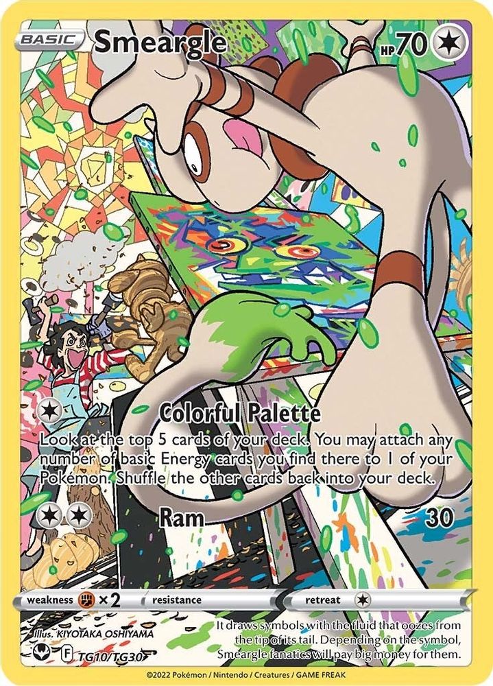 Smeargle TG10/TG30 - SWSH12: Silver Tempest Trainer Gallery