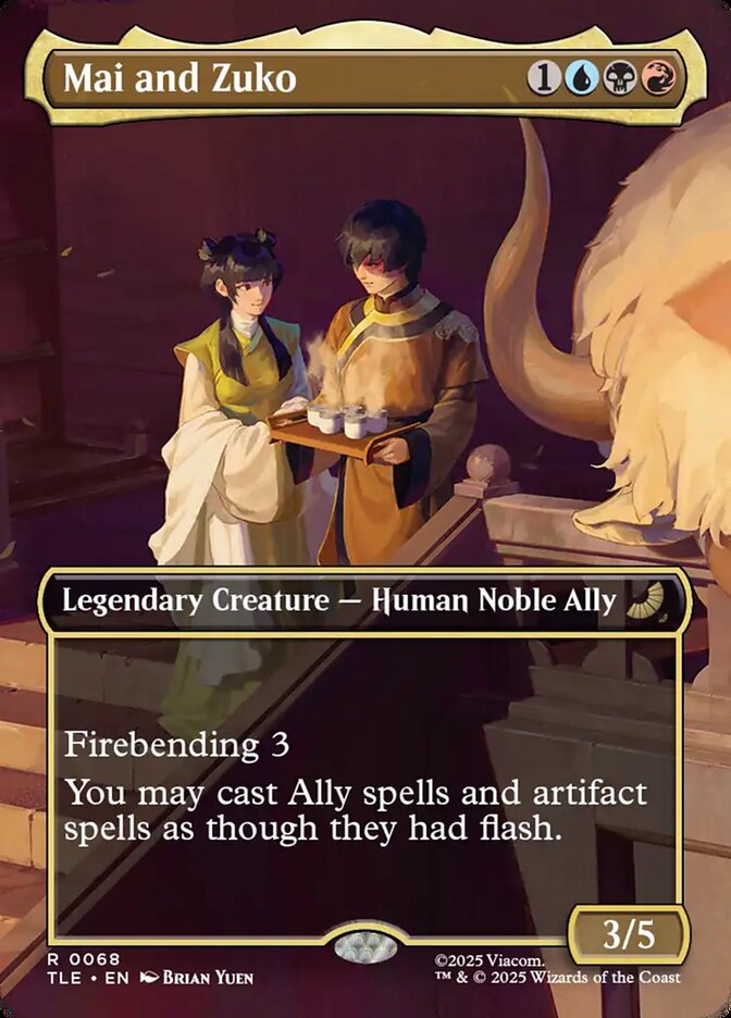 Mai and Zuko - TLE #68 - Foil