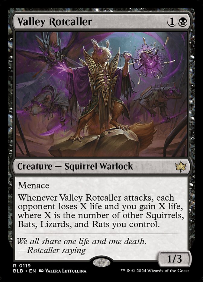 Valley Rotcaller - BLB #119 - Foil