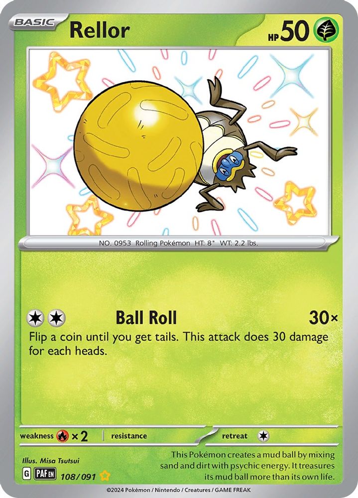 Rellor 108/091 - SV: Paldean Fates