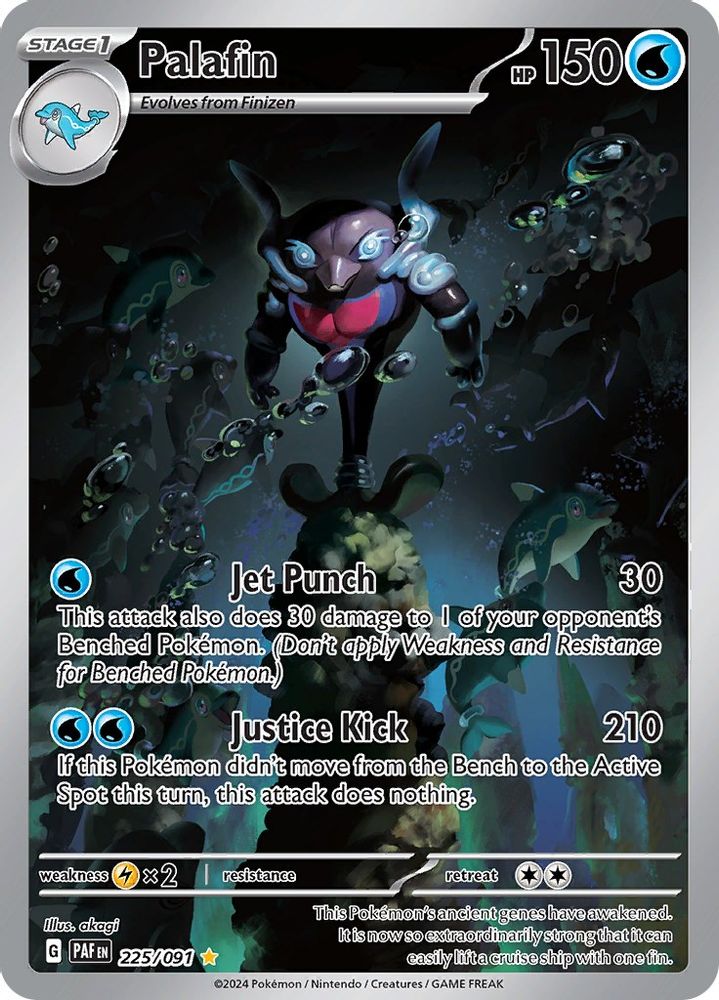 Palafin - 225/091 225/091 - SV: Paldean Fates