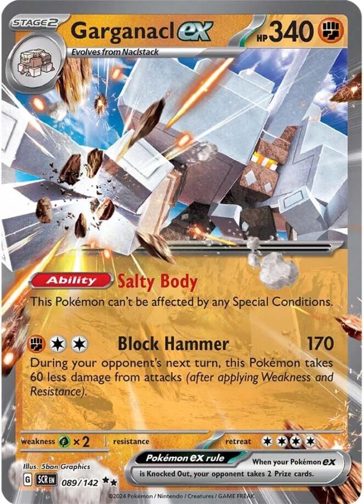 Garganacl ex 089/142 - SV07: Stellar Crown