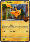 Pikachu - 018/091 (Cosmos Holo) 018/091 - Trick or Trade BOOster Bundle 2024