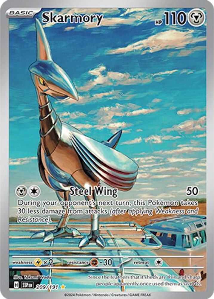 Skarmory - 209/191 209/191 - SV08: Surging Sparks