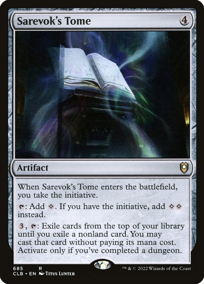 Sarevok's Tome - CLB #685
