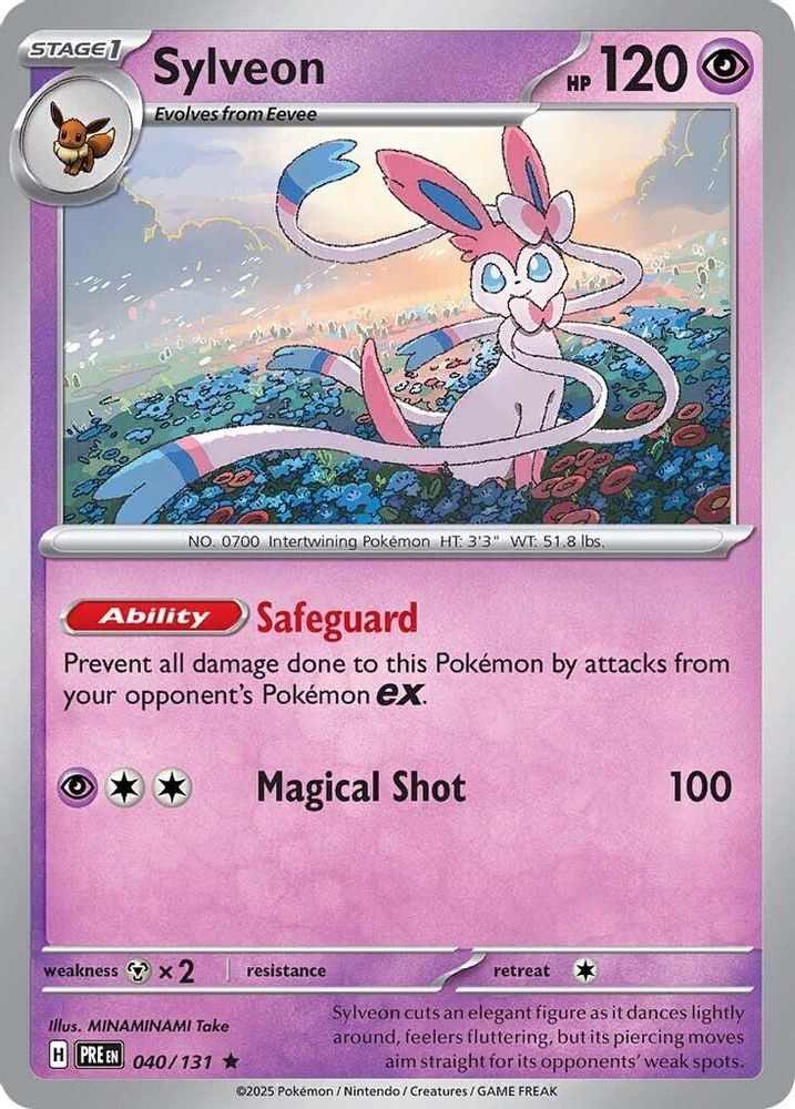 Sylveon 040/131 - SV: Prismatic Evolutions