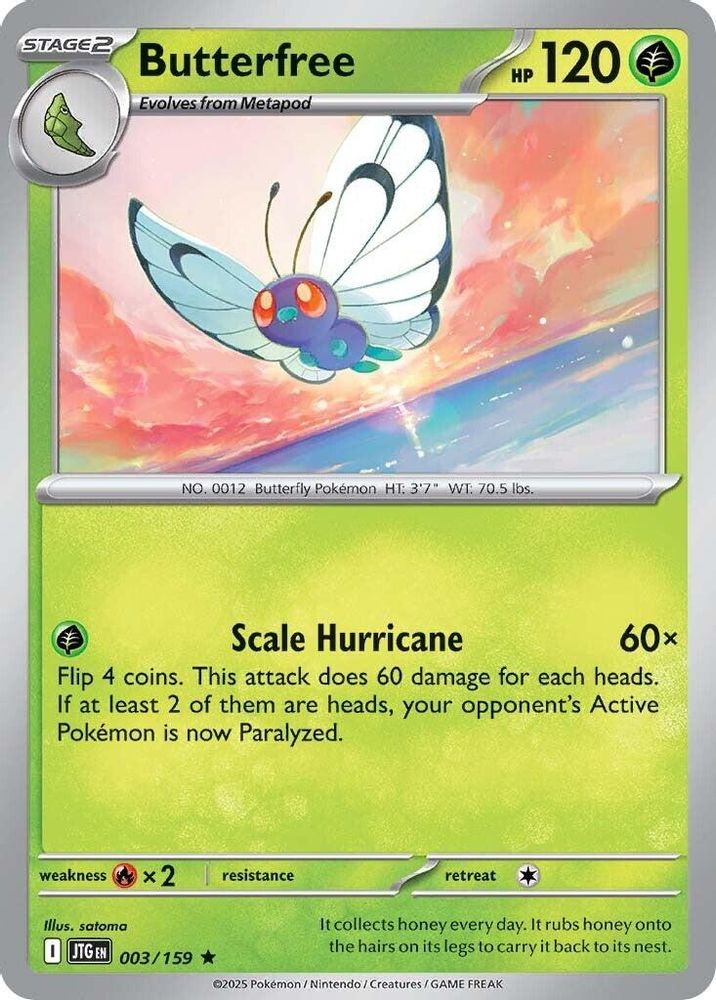 Butterfree 003/159 - SV09: Journey Together