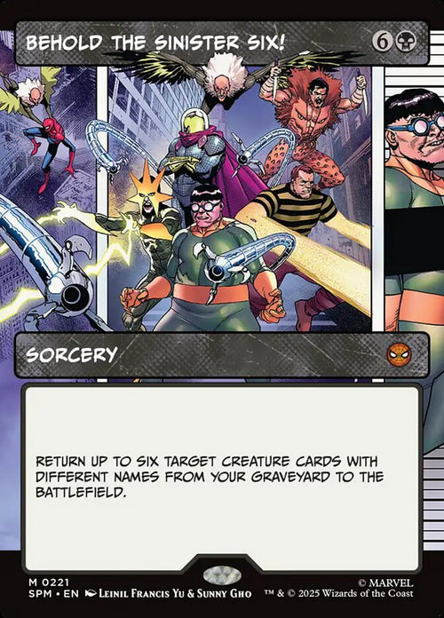Behold the Sinister Six! - SPM #221