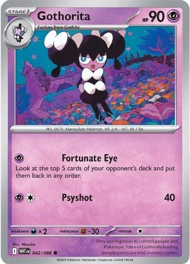 Gothorita 042/086 - SV: White Flare