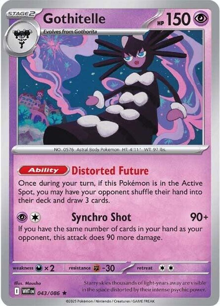 Gothitelle 043/086 - SV: White Flare
