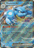 Blastoise ex (Stellar Crown Stamp) 030/142 - Miscellaneous Cards & Products