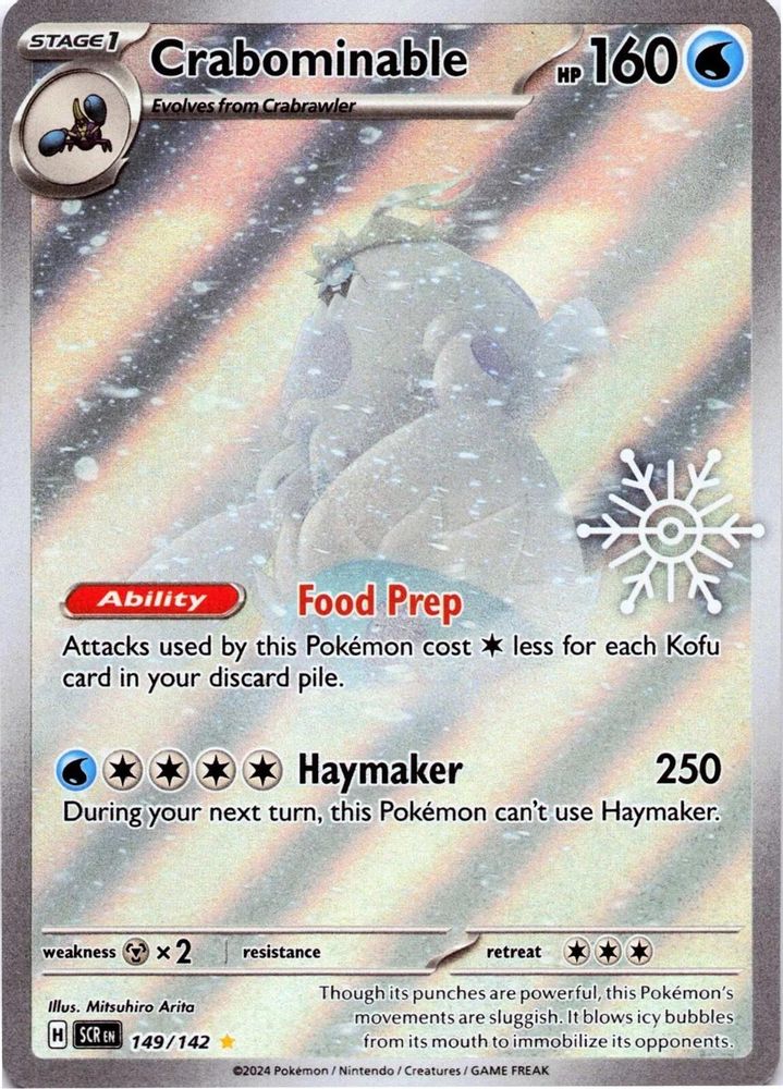 Crabominable - 149/142 (Holiday Calendar) 149/142 - Miscellaneous Cards & Products