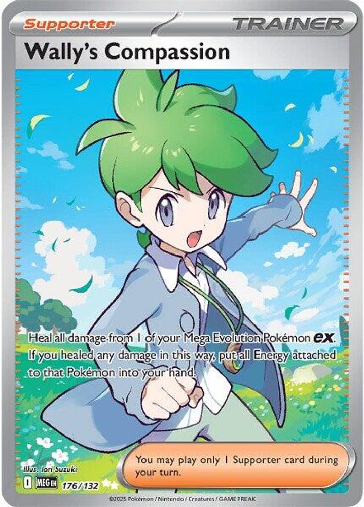 Wally's Compassion - 176/132 176/132 - ME01: Mega Evolution