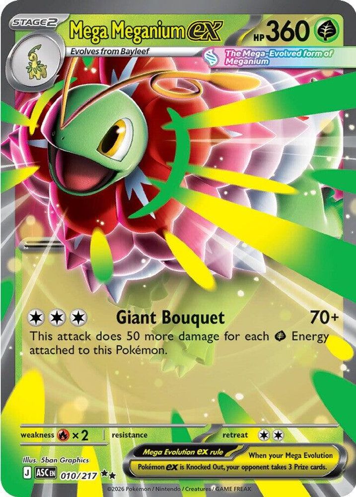 Mega Meganium ex - 010/217 010/217 - ME: Ascended Heroes