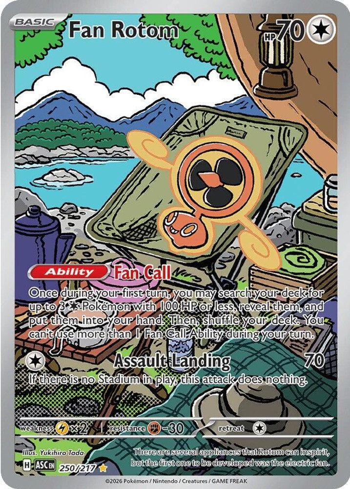 Fan Rotom - 250/217 250/217 - ME: Ascended Heroes