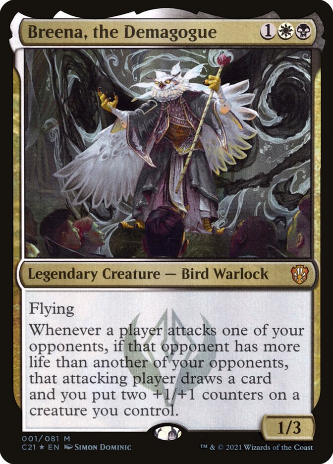 Breena, the Demagogue - C21 #1 - Foil