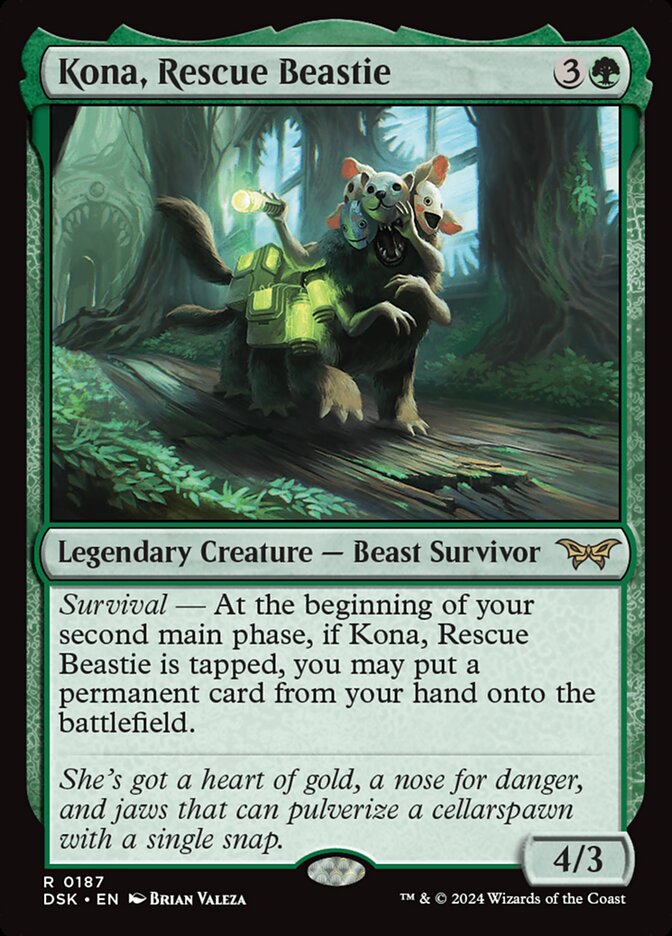 Kona, Rescue Beastie - DSK #187 - Foil