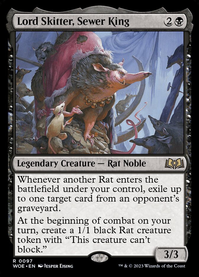 Lord Skitter, Sewer King - WOE #97