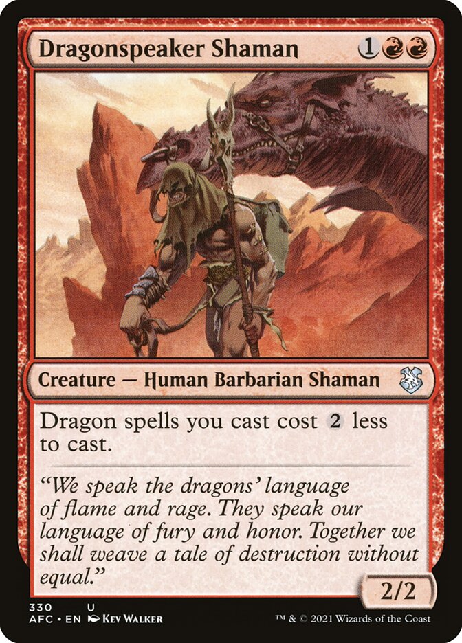 Dragonspeaker Shaman - AFC #330