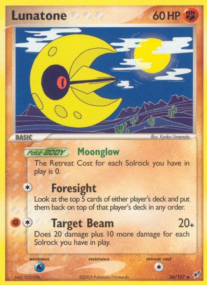 Lunatone 36/107 - EX Deoxys