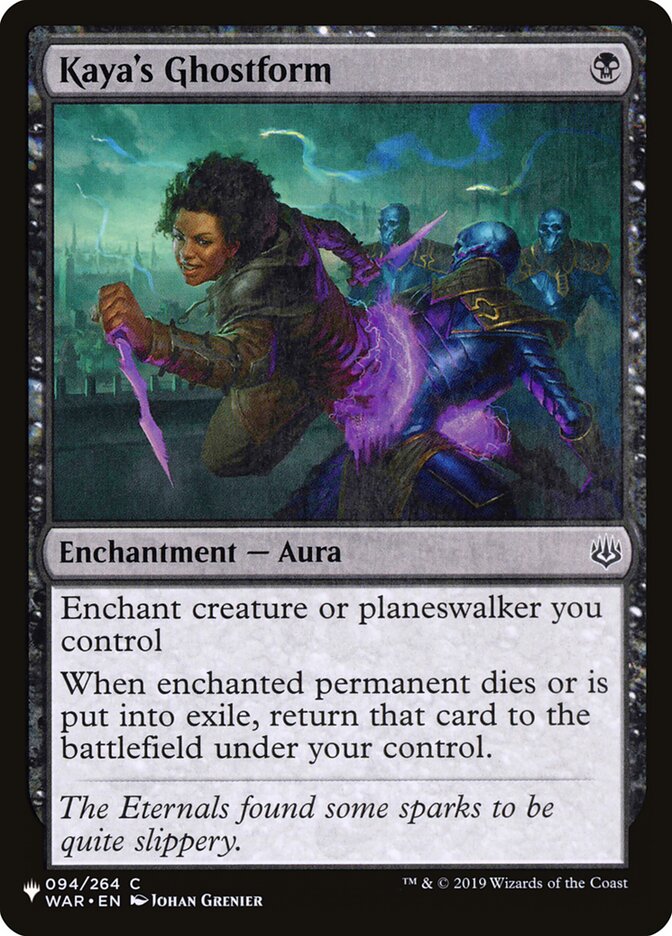 Kaya's Ghostform - PLST #WAR-94