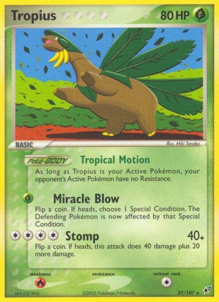 Tropius 27/107 - EX Deoxys