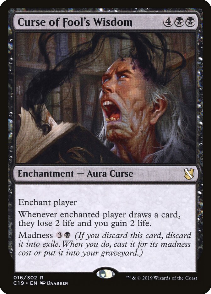 Curse of Fool's Wisdom - C19 #16