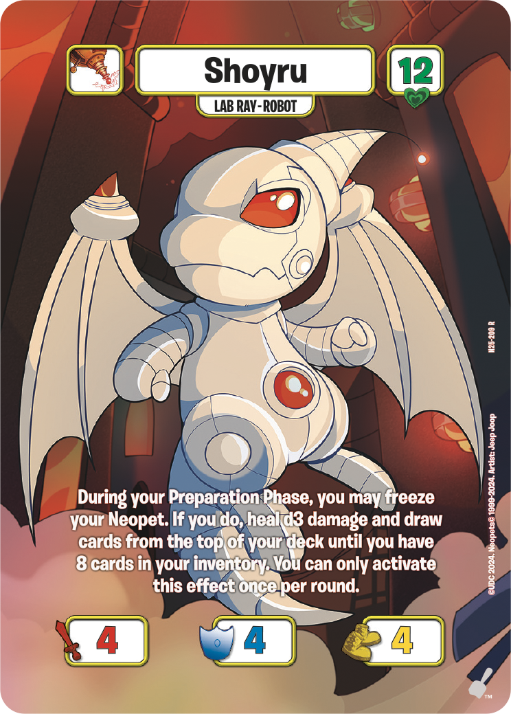 Shoyru (Robot- Lab Ray) - N25-209 R - Textured - NM