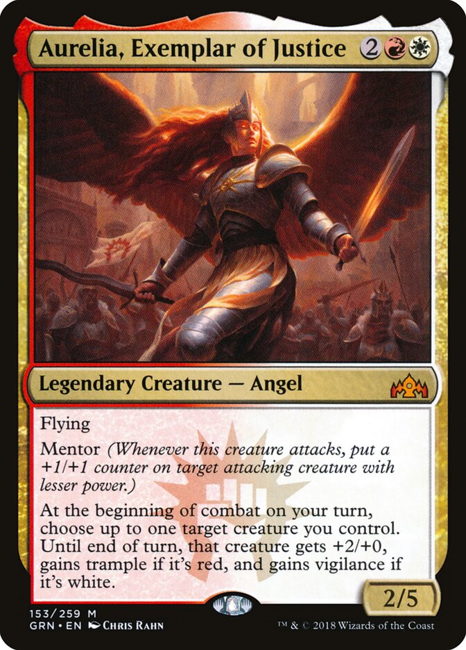 Aurelia, Exemplar of Justice - GRN #153