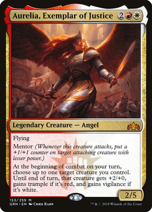 Aurelia, Exemplar of Justice - GRN #153