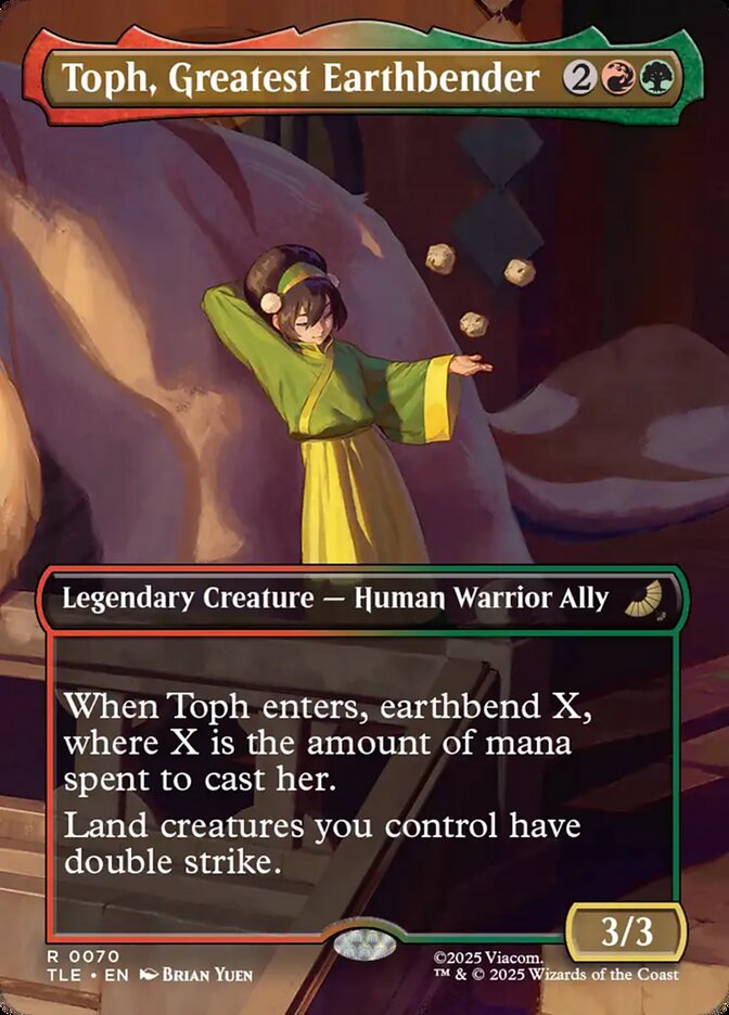 Toph, Greatest Earthbender - TLE #70 - Foil