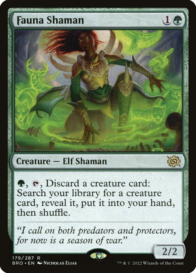 Fauna Shaman - BRO #179 - Foil