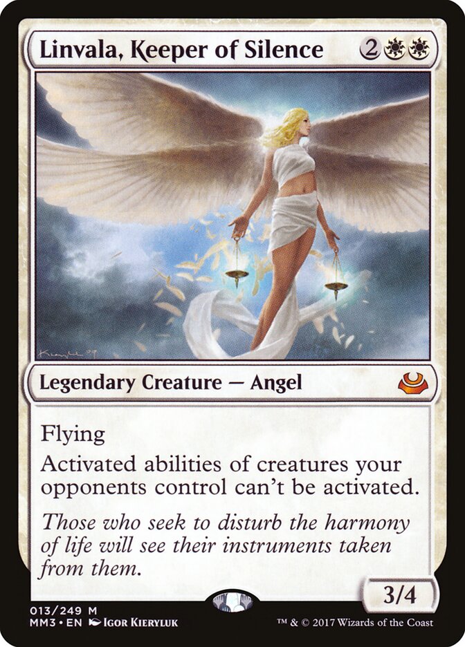 Linvala, Keeper of Silence - MM3 #13