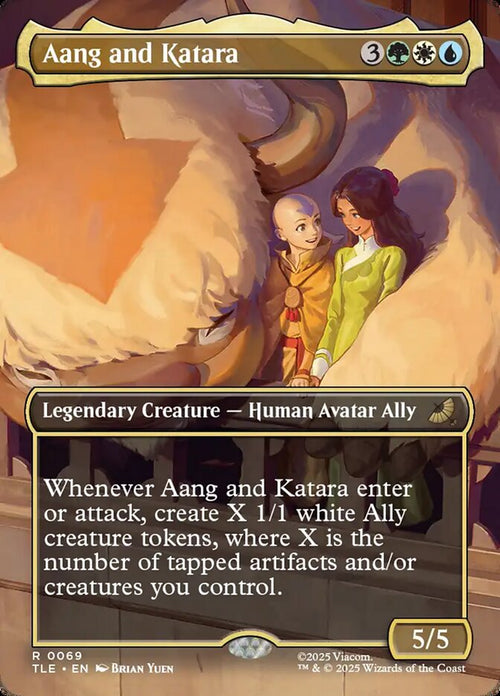 Aang and Katara - TLE #69 - Foil